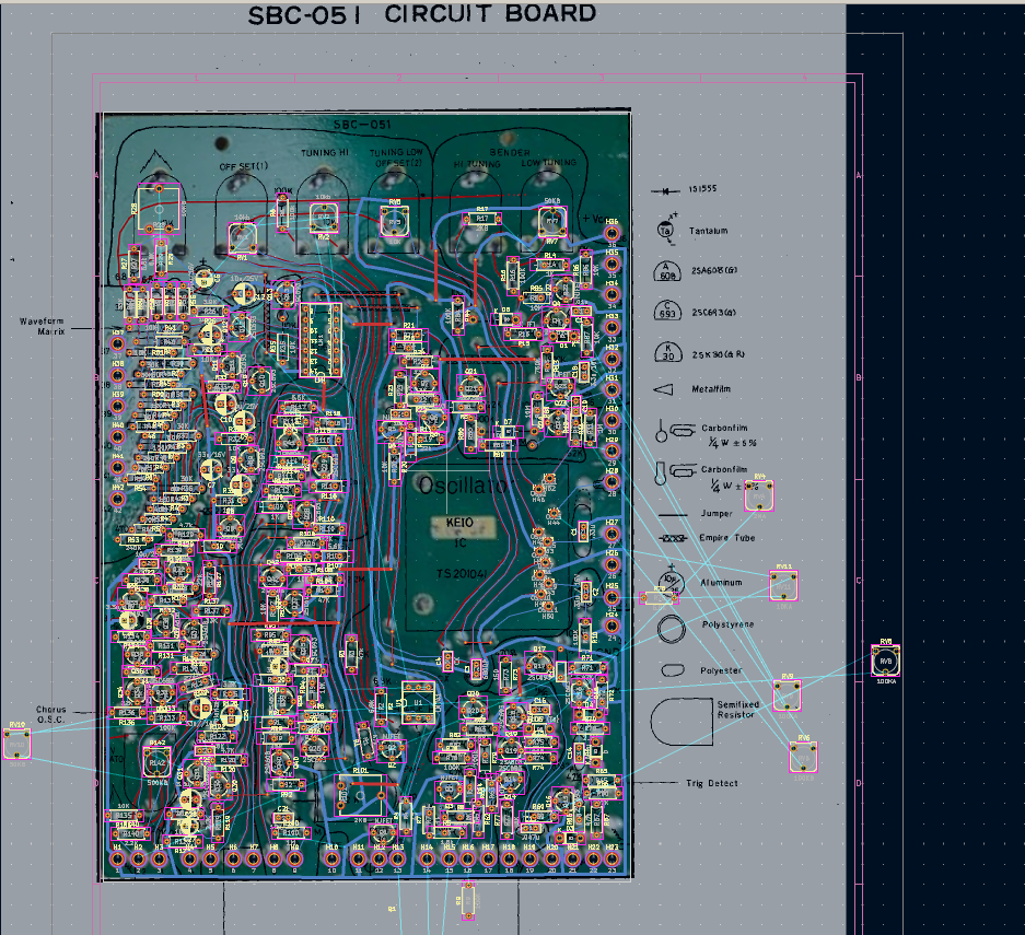 My previous reverse-engineering attempt in KiCad based on low-res photos